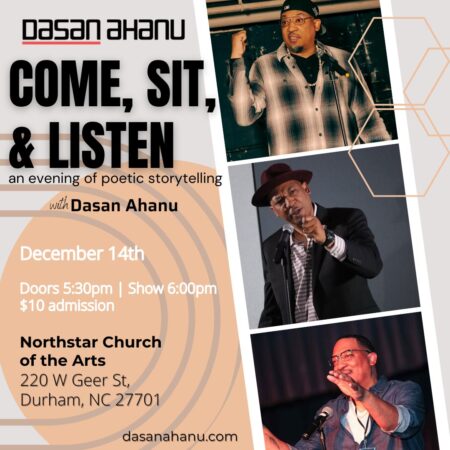 Dec 2025 Come, Sit & Listen